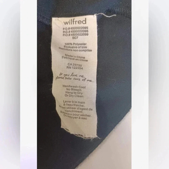 Wilfred  Black Wrap Size O - Picture 7 of 7